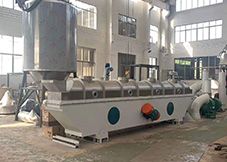 Vibrating fluidized bed dryer